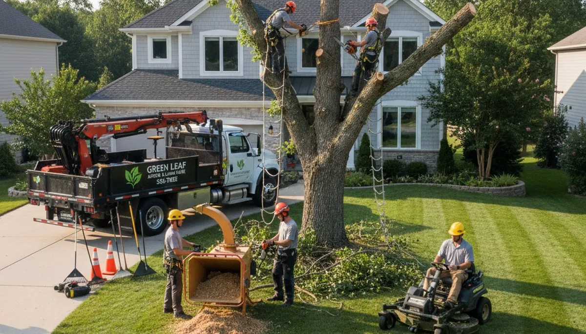 Professional lawn care and tree removal service in Albany, GA by Chop Chop Tree experts