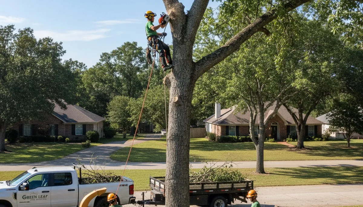 Professional tree removal service in Albany, GA with certified arborists from Chop Chop Tree