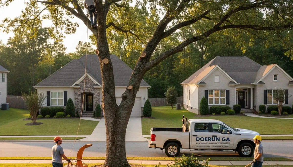Professional tree removal service in Albany GA by certified arborists